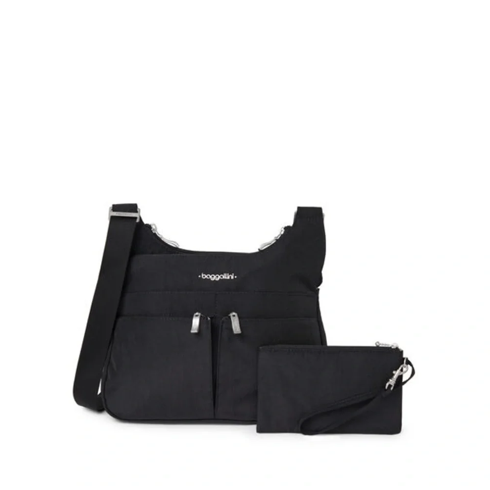 Baggallini Crossbody Shoulder Bag – Black (NWT)